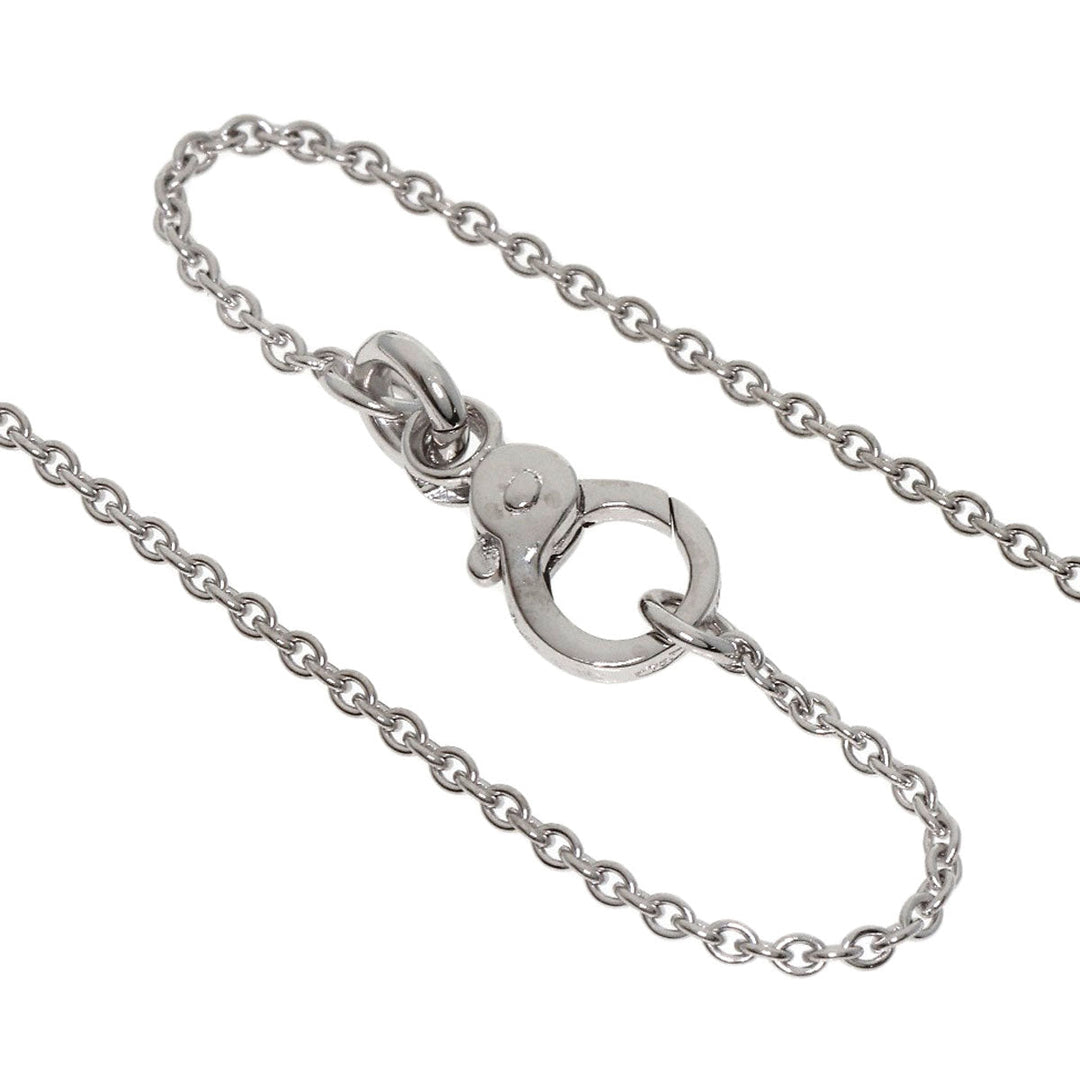 Pomellato Necklace K18WG Silver Capri Onyx Diamond Women Used Authentic