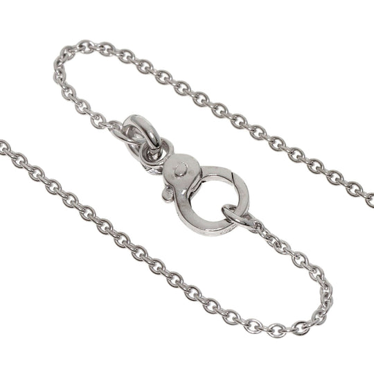 Pomellato Necklace K18WG Silver Capri Onyx Diamond Women Used Authentic