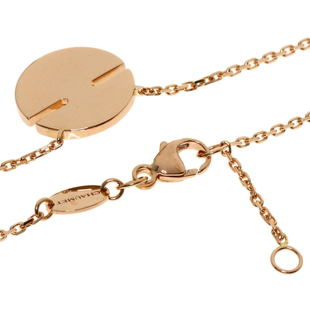 Chaumet Necklace 18K Pink Gold gold Lien Harmony Diamond Shell