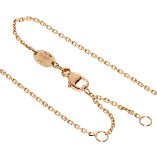 Chaumet Necklace 18K Pink Gold gold Lien Harmony Diamond Shell