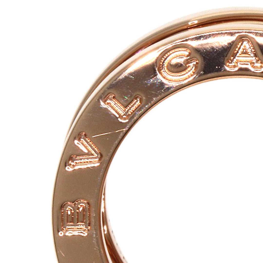BVLGARI Ring 18K Pink Gold gold B-zero1 B-zero One Legend 3 Bands #47 Women Used Authentic