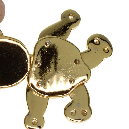 Pomellato Necklace 18K Yellow Gold gold Orset Teddy Bear Diamond Women Used Authentic