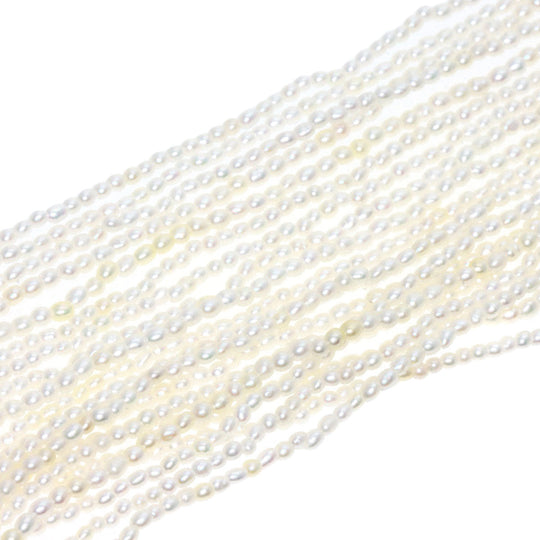 TASAKI Necklace SV ,  Pearl white Keshi Pearl 10 strands 19.7" Women Used Authentic