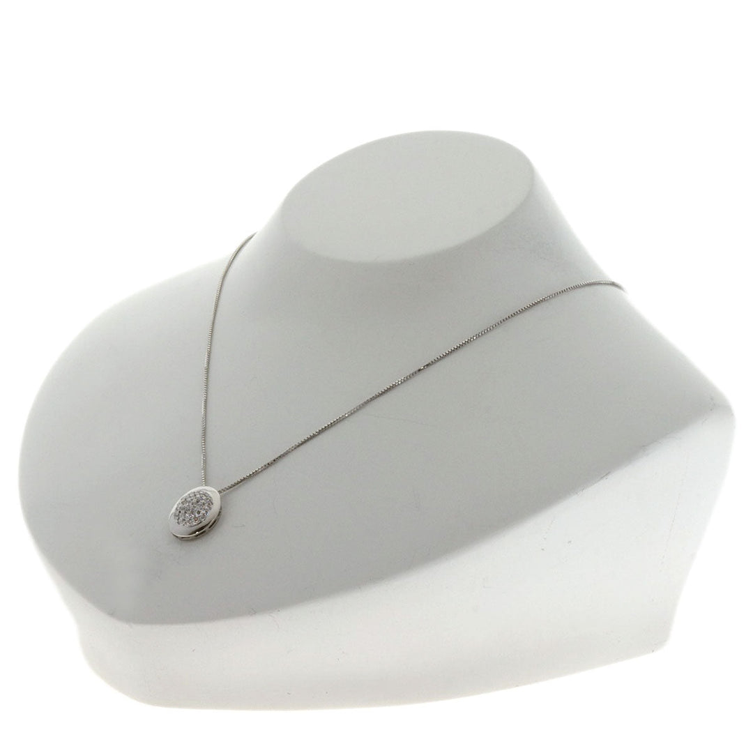 MONNICKENDAM Necklace PT900 Silver diamond