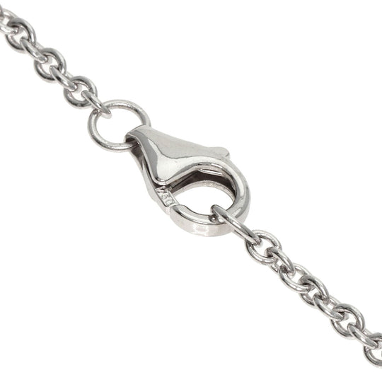 CARTIER Necklace K18WG Silver Baby love