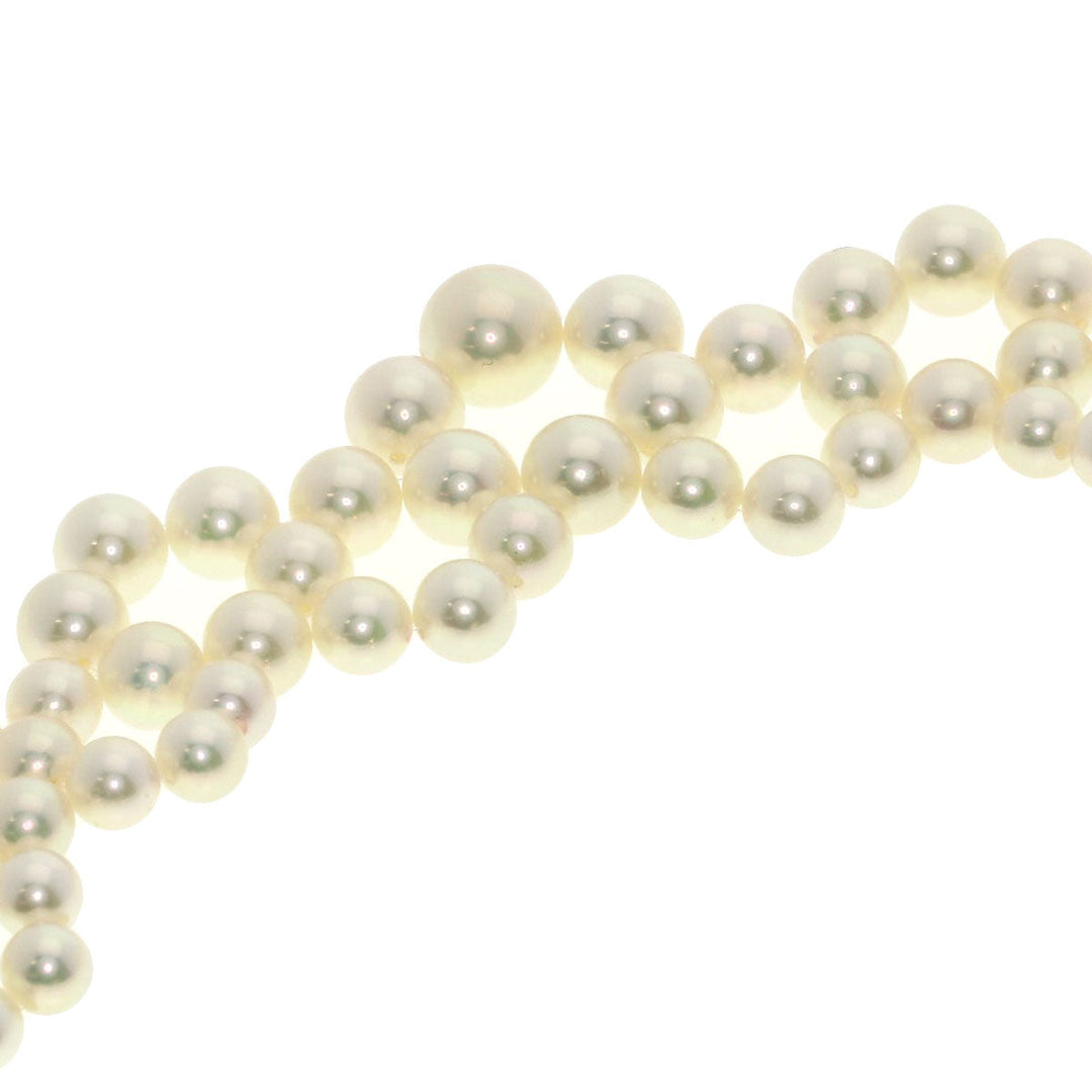 MIKIMOTO Necklace K18WG white Pearl