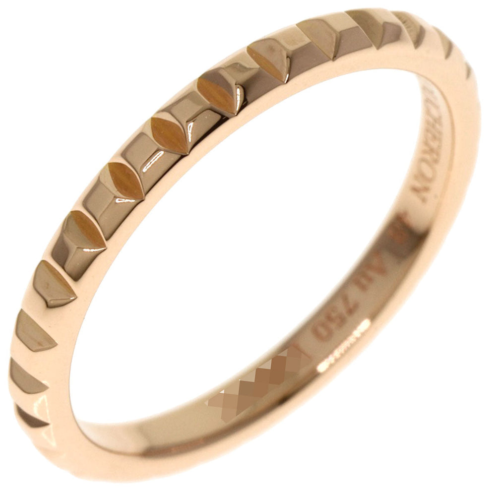 Boucheron Ring 18K Pink Gold gold Quatre Clou de Paris Small #48 Women Used Authentic