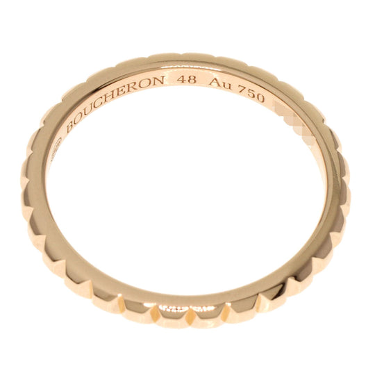 Boucheron Ring 18K Pink Gold gold Quatre Clou de Paris Small #48 Women Used Authentic