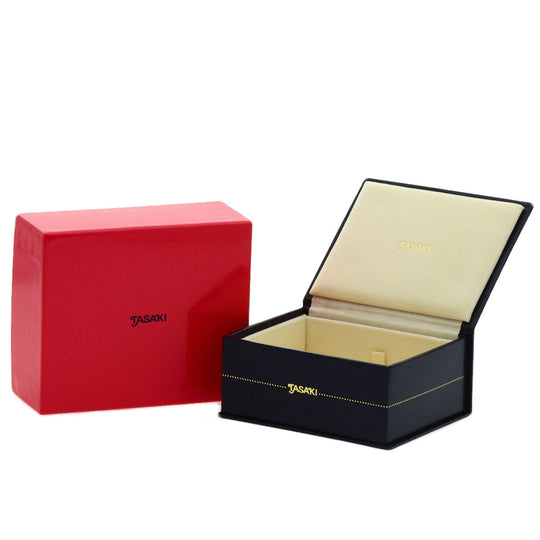 TASAKI Necklace K18WG Silver diamond Women Used Authentic