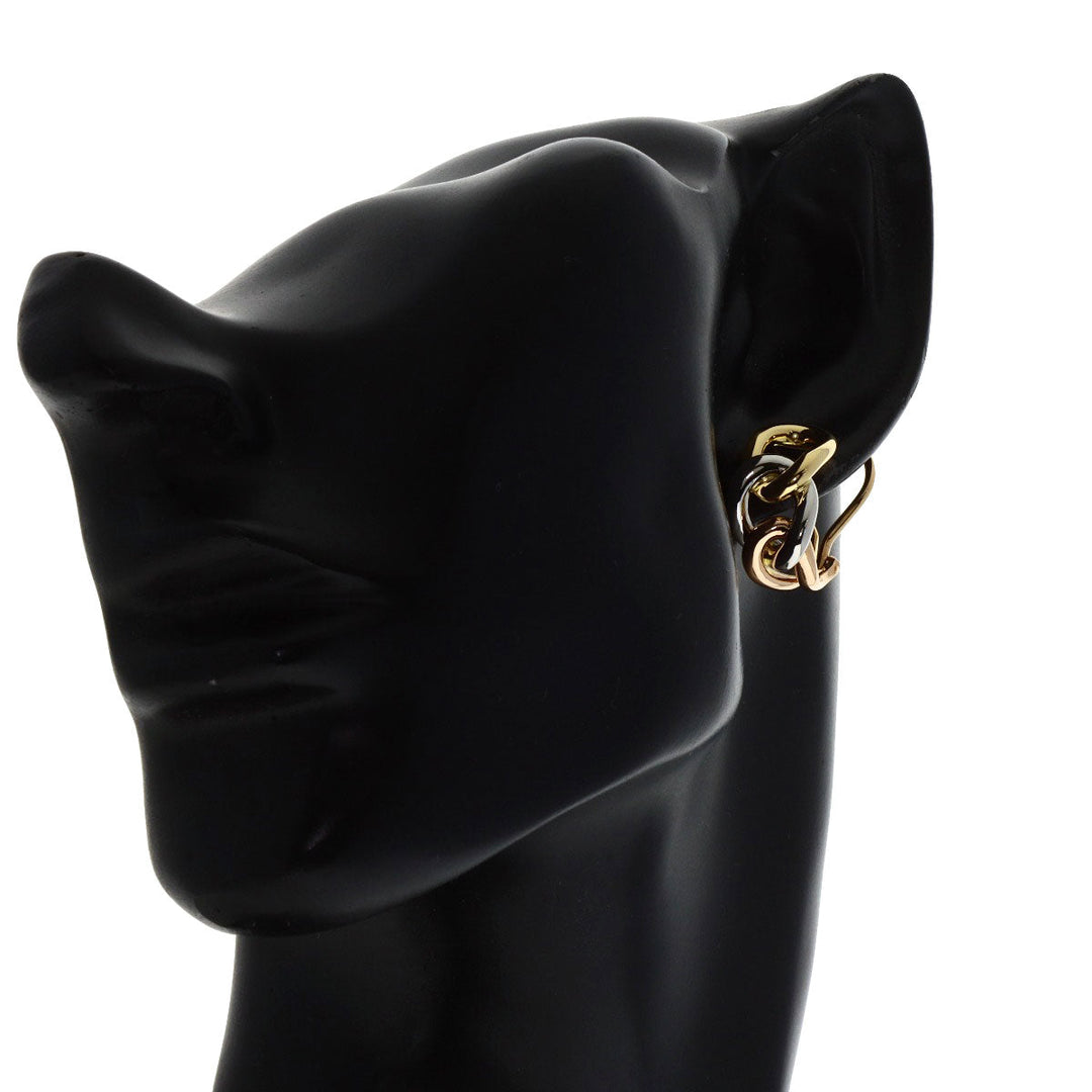 MIKIMOTO Earring K18YG , K18PG , PT950 gold Three color Women Used Authentic