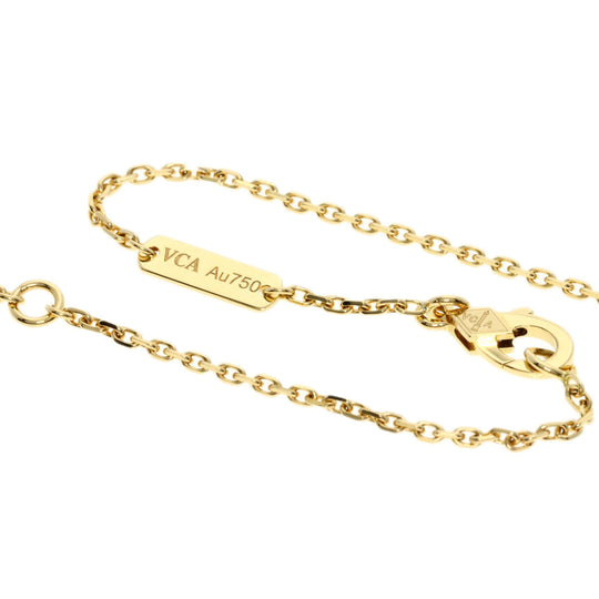 Van Cleef & Arpels Necklace 18K Yellow Gold gold Vintage Alhambra Shell Women Used Authentic