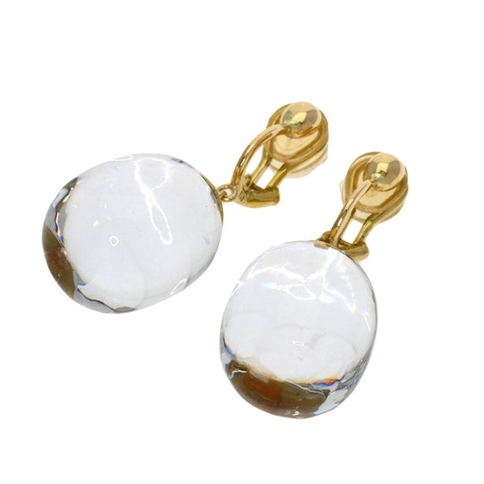 Baccarat Earring 18K Yellow Gold gold drop Women Used Authentic