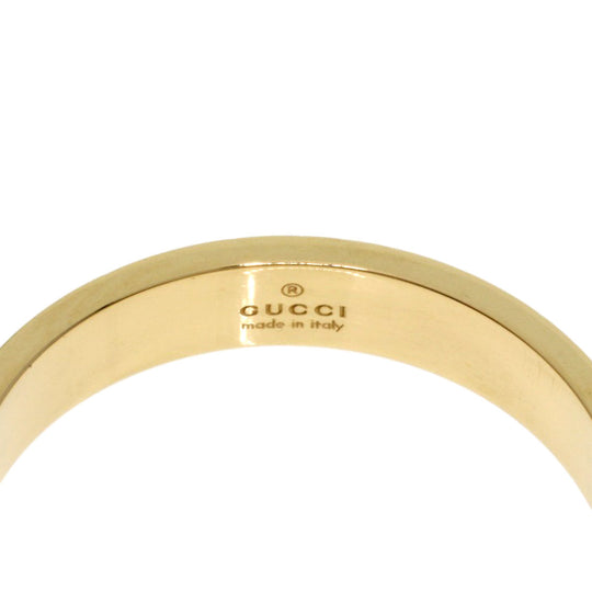GUCCI Ring 18K Yellow Gold gold Icon # 19 Women Used Authentic