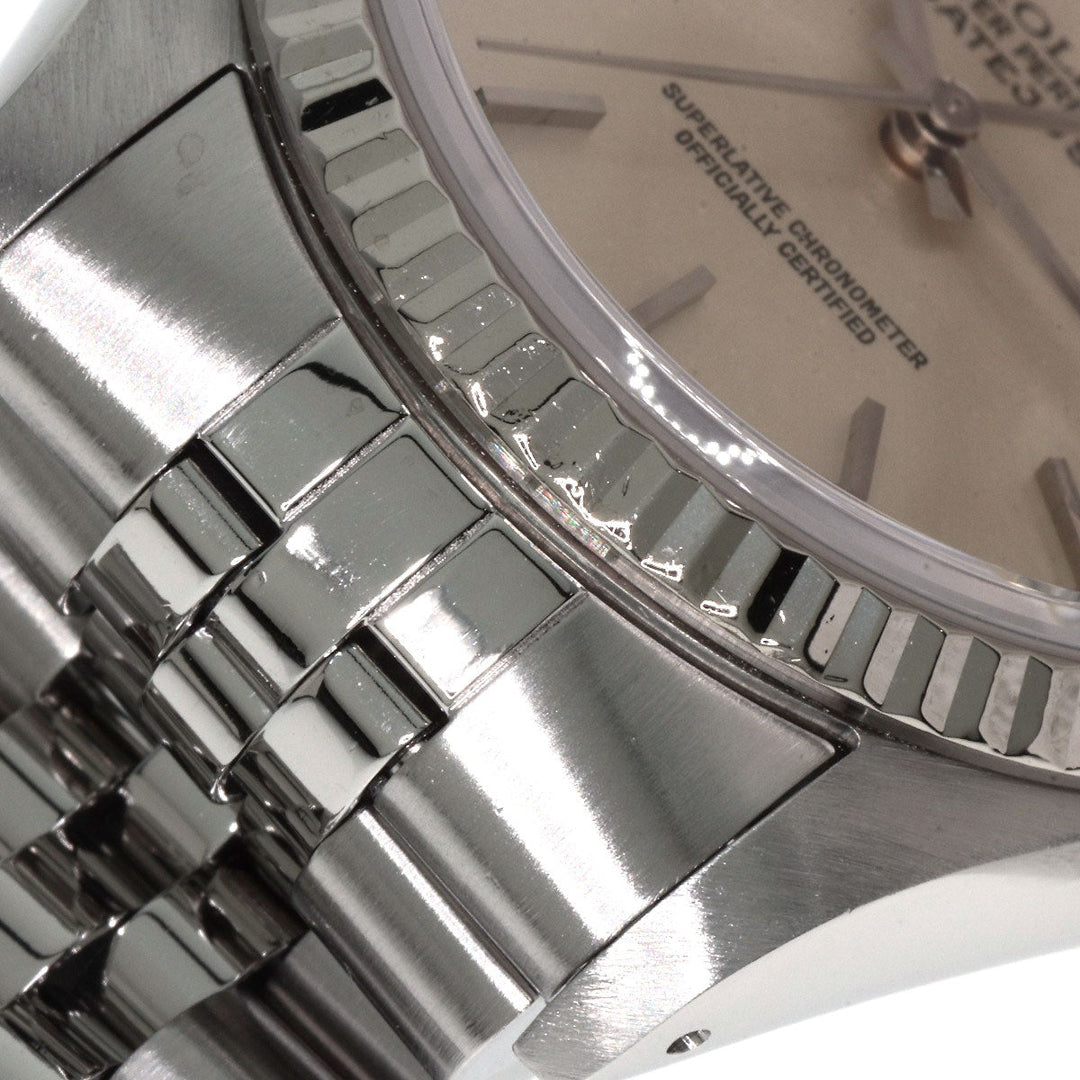 ROLEX Watches Mechanical Automatic 16234 Stainless Steel Silver Datejust Silver dial
