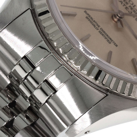 ROLEX Watches Mechanical Automatic 16234 Stainless Steel Silver Datejust Silver dial