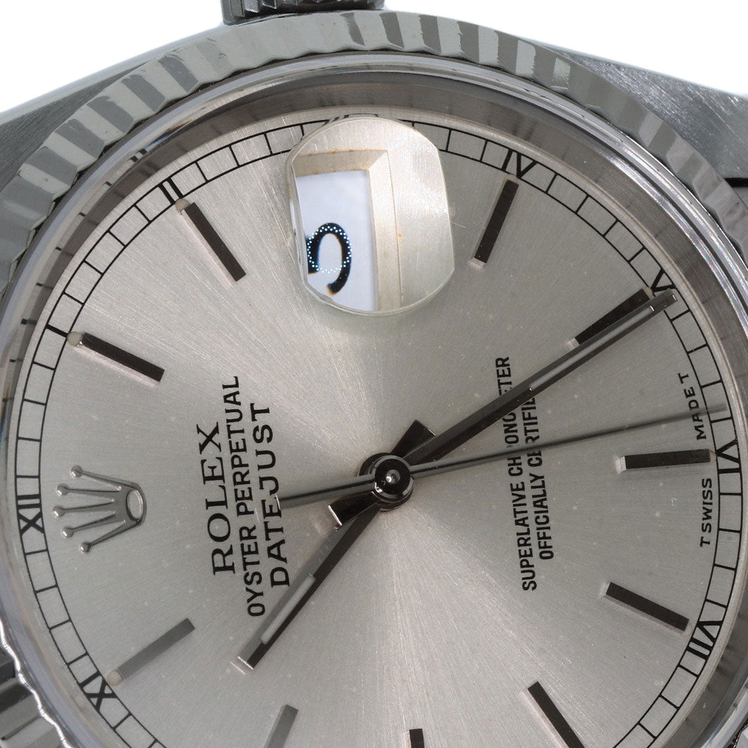 ROLEX Watches Mechanical Automatic 16234 Stainless Steel Silver Datejust Silver dial