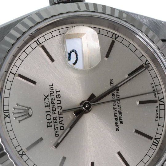 ROLEX Watches Mechanical Automatic 16234 Stainless Steel Silver Datejust Silver dial