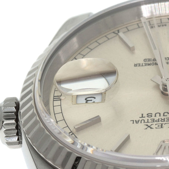 ROLEX Watches Mechanical Automatic 16234 Stainless Steel Silver Datejust Silver dial