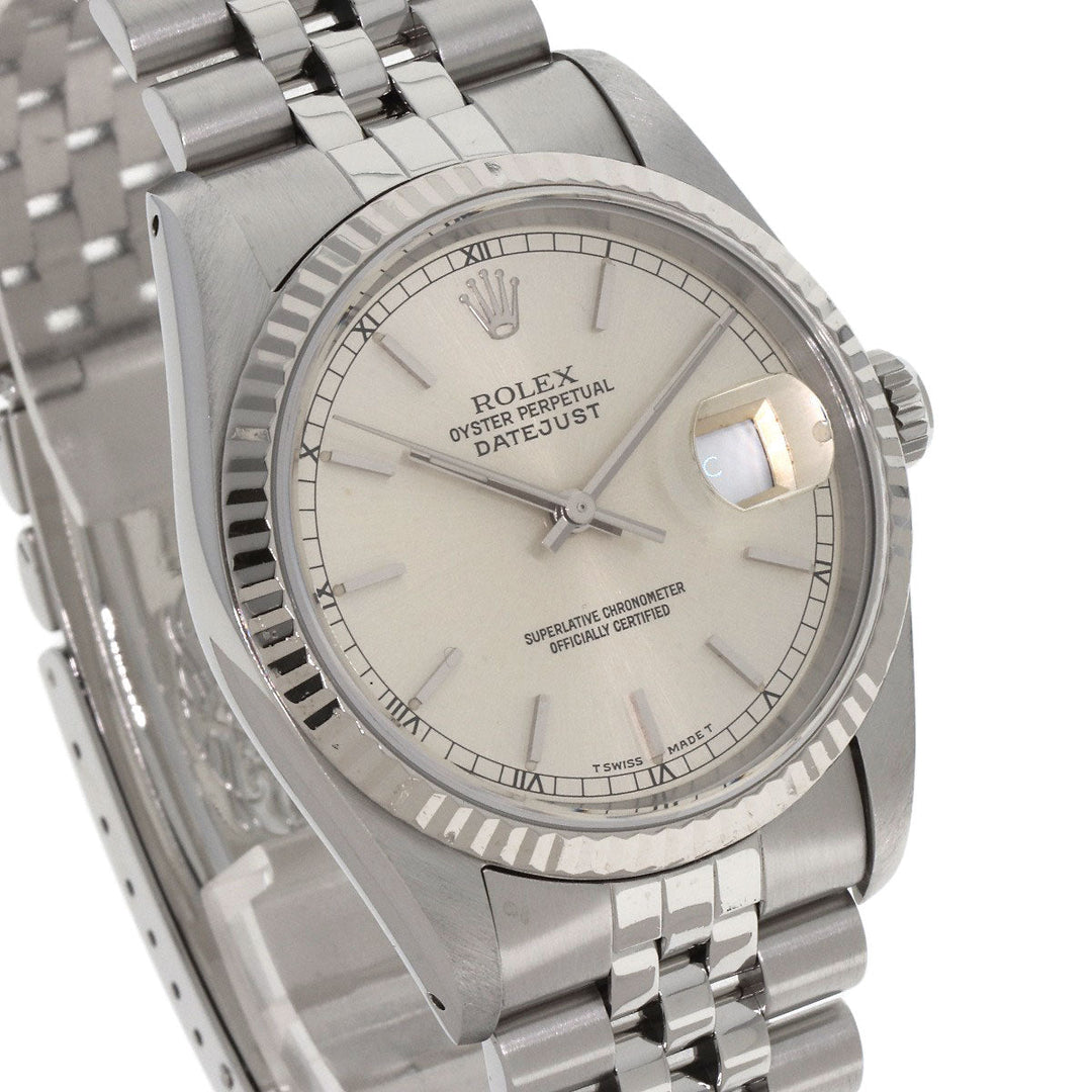 ROLEX Watches Mechanical Automatic 16234 Stainless Steel Silver Datejust Silver dial
