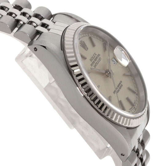 ROLEX Watches Mechanical Automatic 16234 Stainless Steel Silver Datejust Silver dial