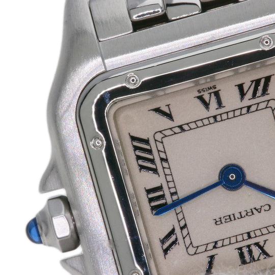 CARTIER Watches Quartz W25033P5 Stainless Steel , Stainless Steel Silver PANTHERE SM Silver dial Women Used Authentic