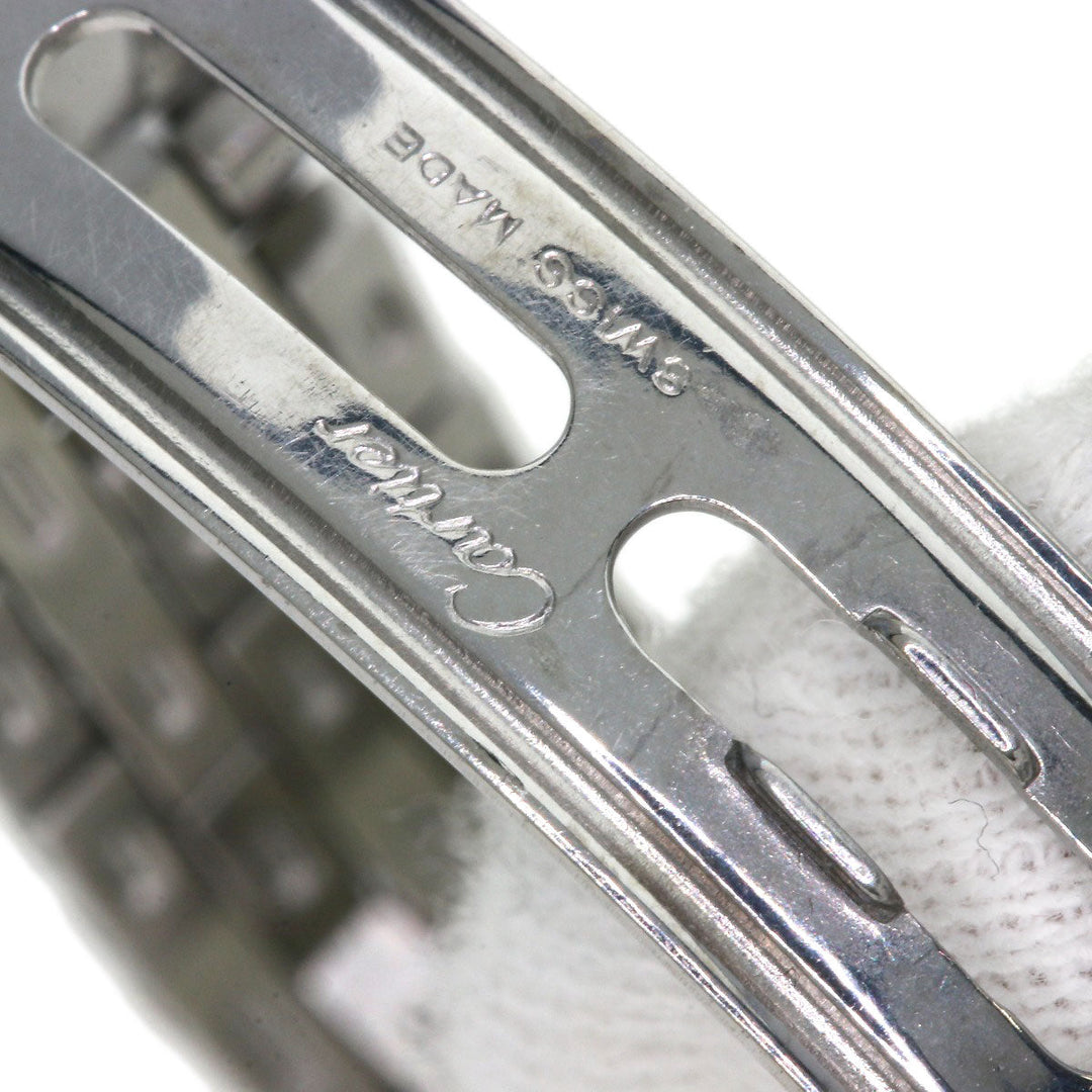 CARTIER Watches Quartz W25033P5 Stainless Steel , Stainless Steel Silver PANTHERE SM Silver dial Women Used Authentic