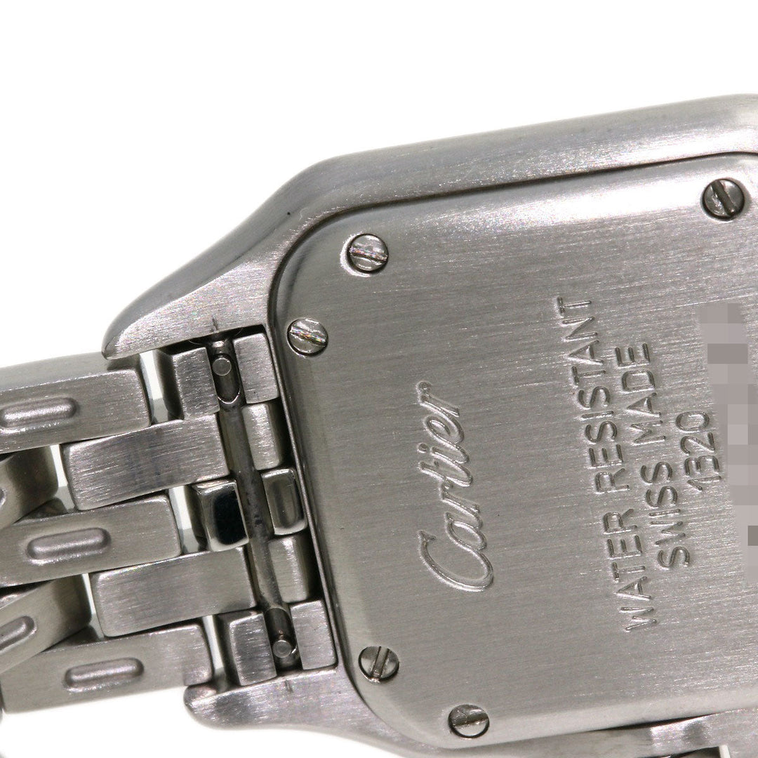 CARTIER Watches Quartz W25033P5 Stainless Steel , Stainless Steel Silver PANTHERE SM Silver dial Women Used Authentic