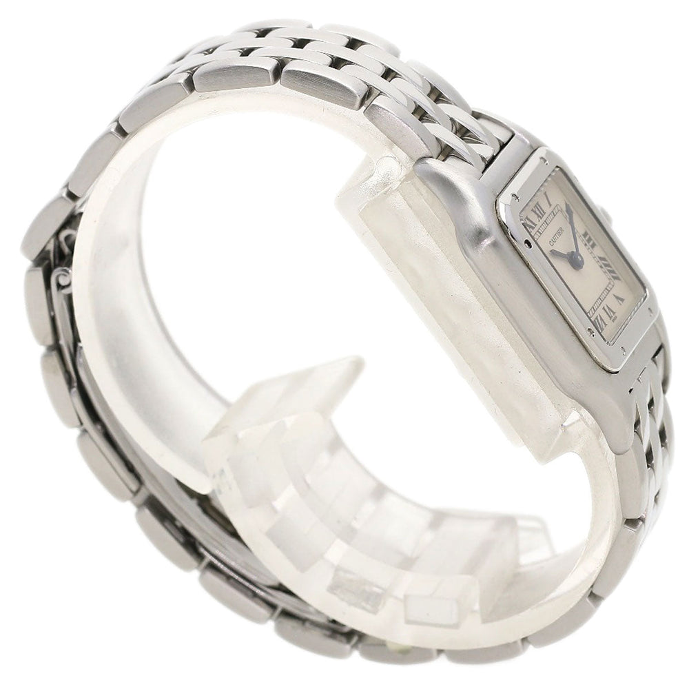 CARTIER Watches Quartz W25033P5 Stainless Steel , Stainless Steel Silver PANTHERE SM Silver dial Women Used Authentic