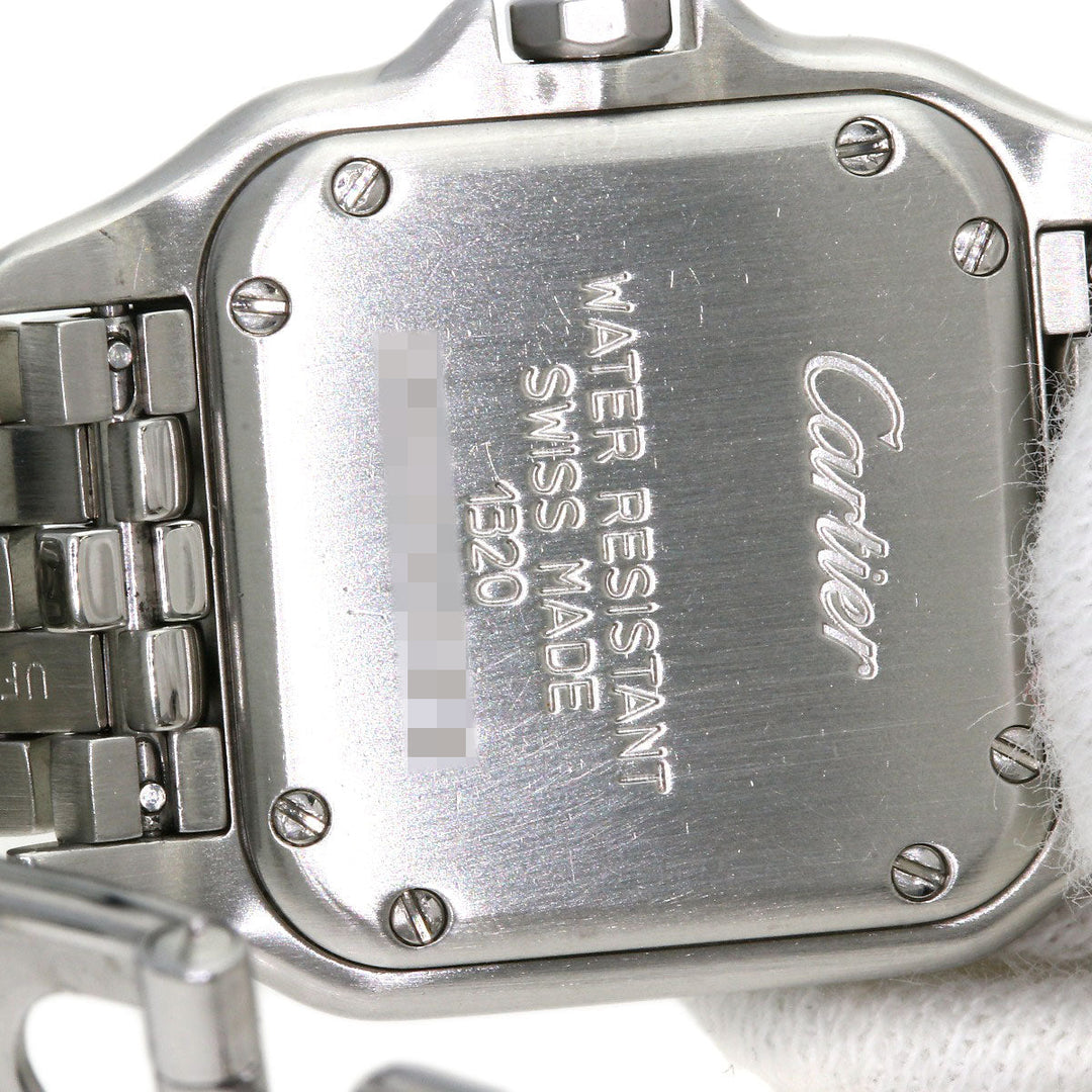 CARTIER Watches Quartz W25033P5 Stainless Steel , Stainless Steel Silver PANTHERE SM Silver dial Women Used Authentic