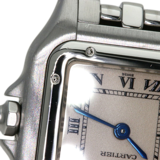 CARTIER Watches Quartz W25033P5 Stainless Steel , Stainless Steel Silver PANTHERE SM Silver dial Women Used Authentic