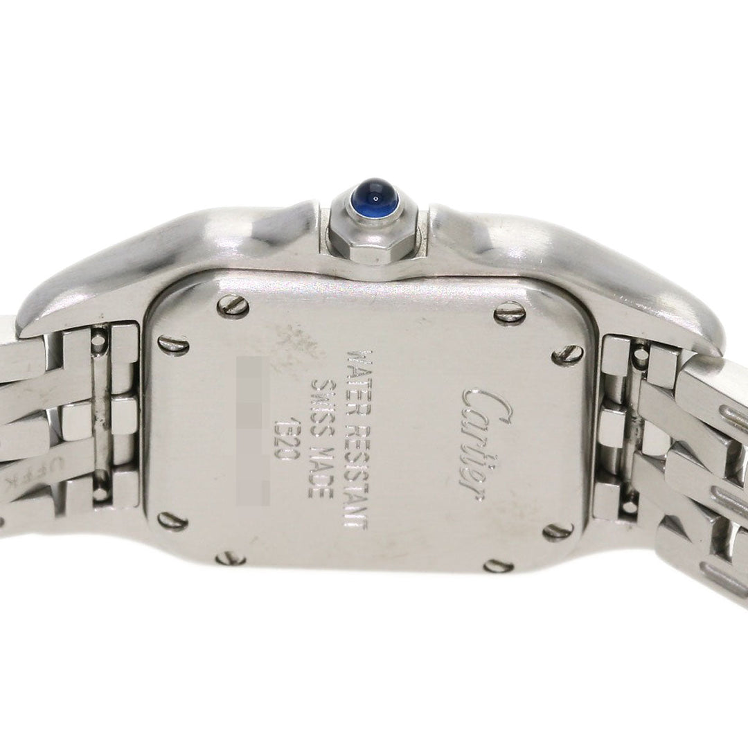 CARTIER Watches Quartz W25033P5 Stainless Steel , Stainless Steel Silver PANTHERE SM Silver dial Women Used Authentic