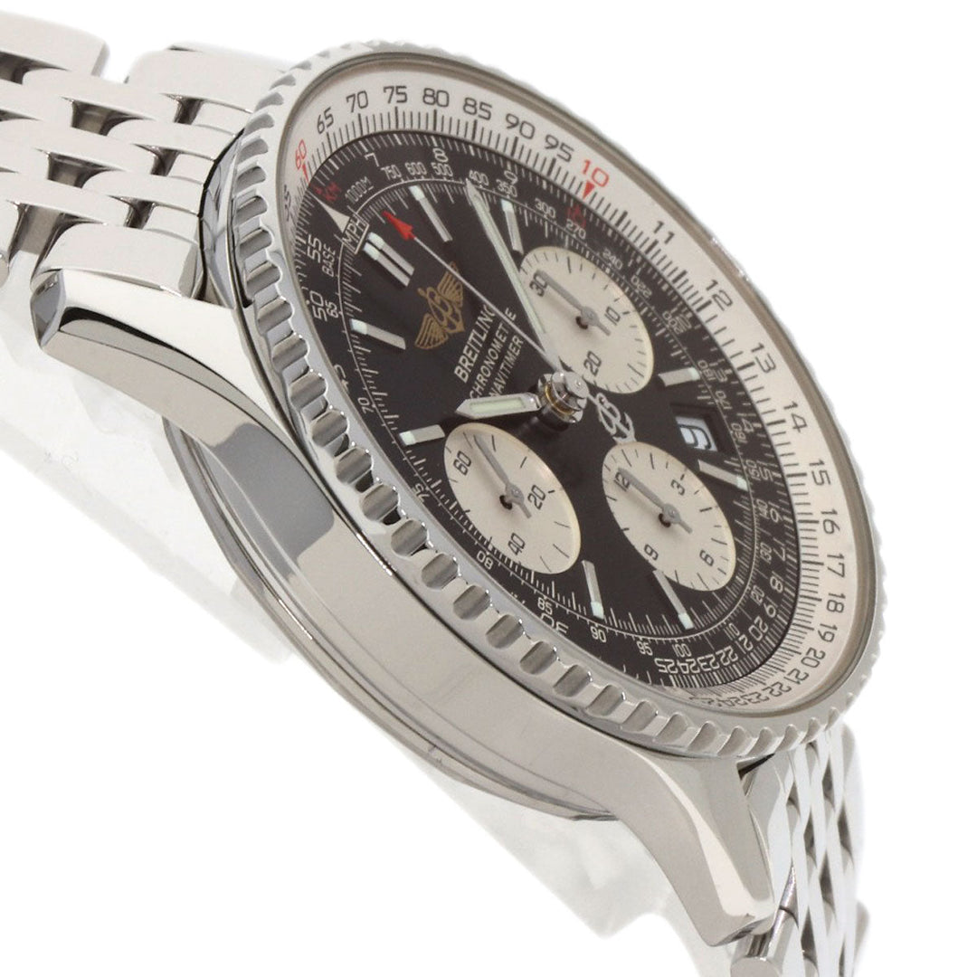 BREITLING Watches A23322 Stainless Steel Silver Navitimer Chronograph mens Used Authentic
