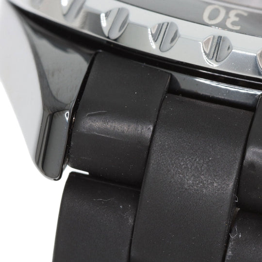 CHANEL Watches Quartz H0681 Ceramic, Rubber black J12 1.3" black dial Women Used Authentic