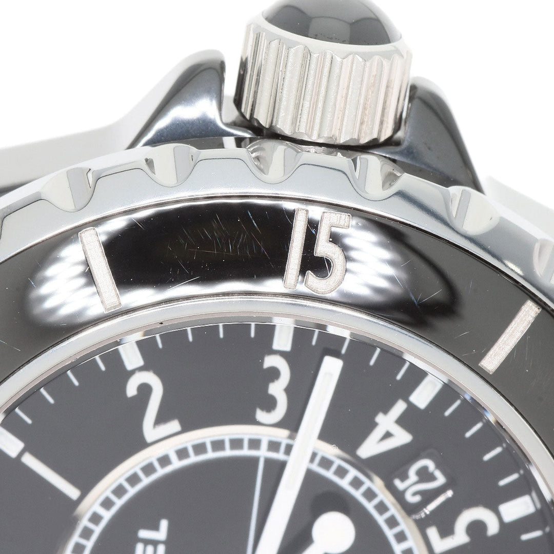 CHANEL Watches Quartz H0681 Ceramic, Rubber black J12 1.3" black dial Women Used Authentic