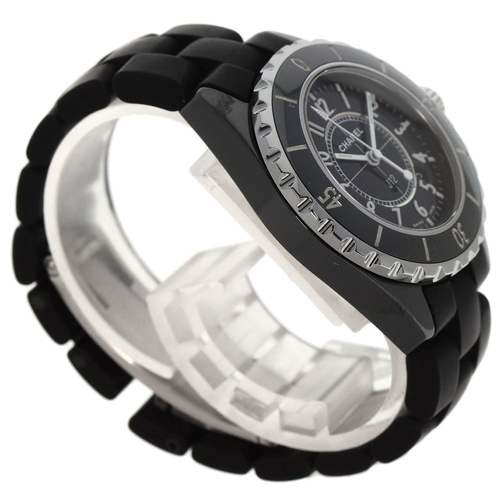 CHANEL Watches Quartz H0681 Ceramic, Rubber black J12 1.3" black dial Women Used Authentic