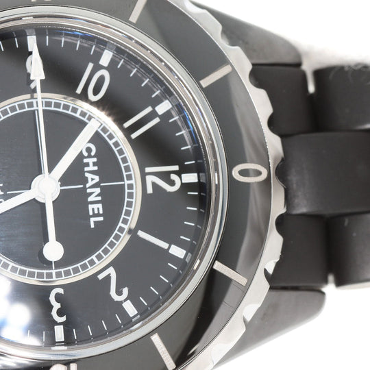 CHANEL Watches Quartz H0681 Ceramic, Rubber black J12 1.3" black dial Women Used Authentic