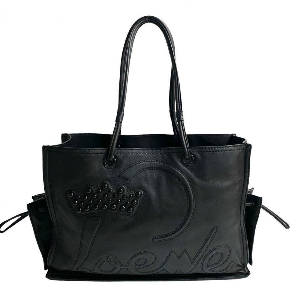 LOEWE Tote Bag leather black Shopper Tote