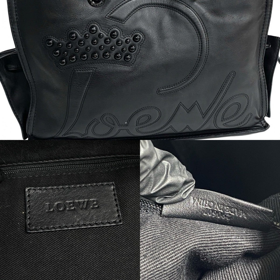 LOEWE Tote Bag leather black Shopper Tote