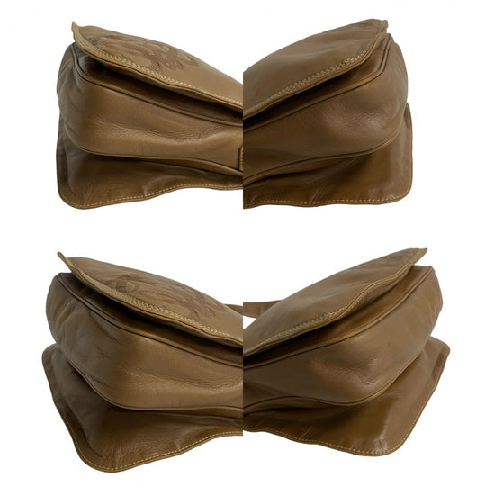 LOEWE Shoulder Bag leather Brown