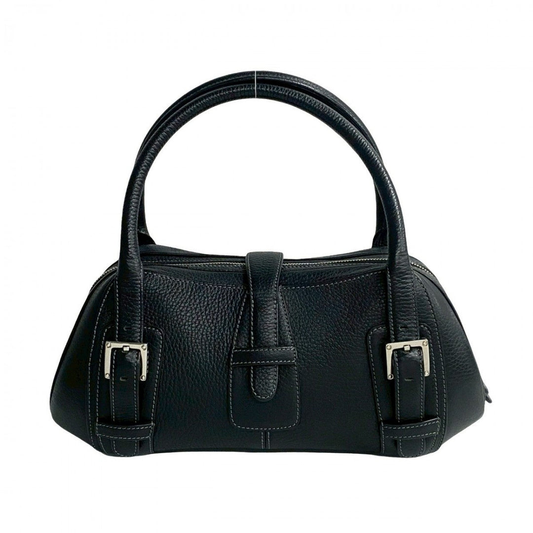 LOEWE Handbag leather black Sender