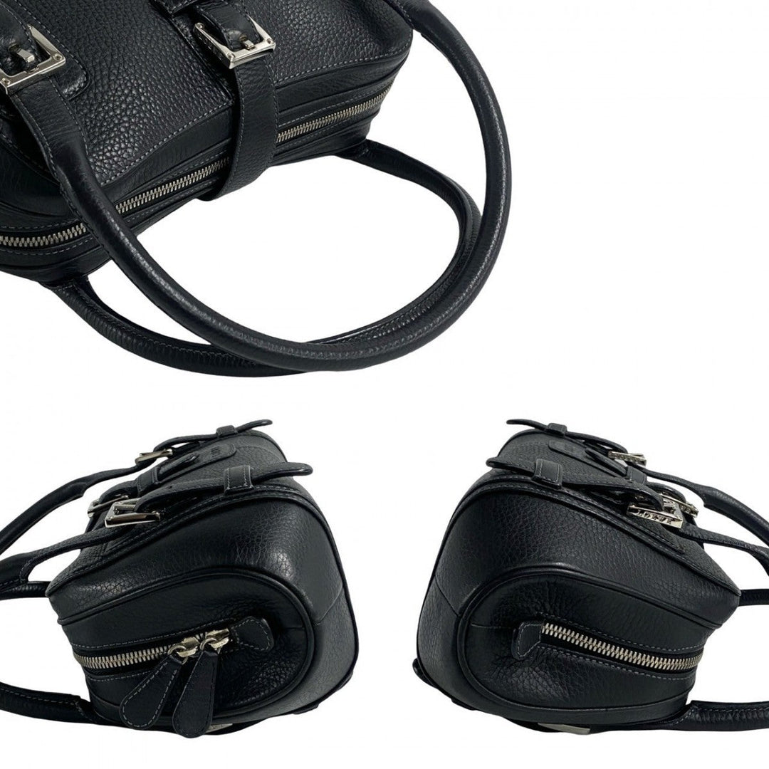LOEWE Handbag leather black Sender