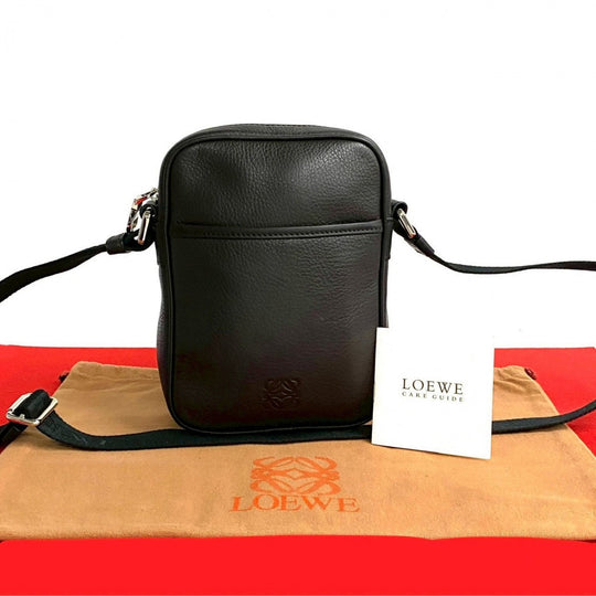 LOEWE Shoulder Bag leather Brown