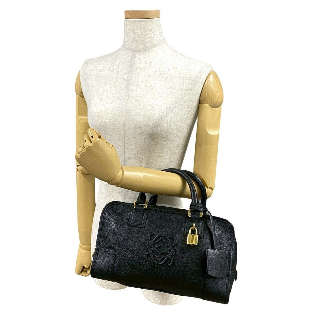LOEWE Handbag leather black Amazona 28