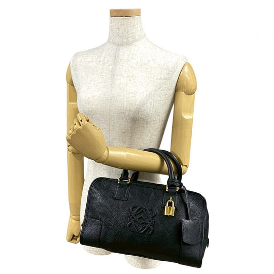 LOEWE Handbag leather black Amazona 28