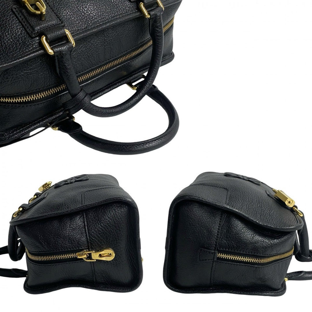 LOEWE Handbag leather black Amazona 28