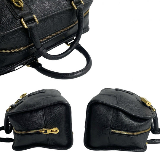 LOEWE Handbag leather black Amazona 28