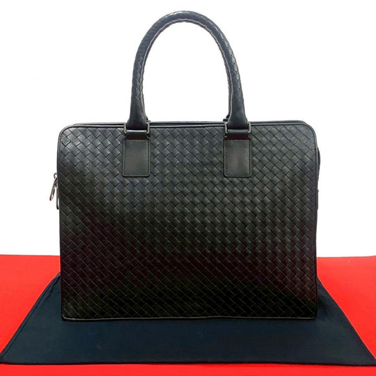 BOTTEGAVENETA Business bag leather black