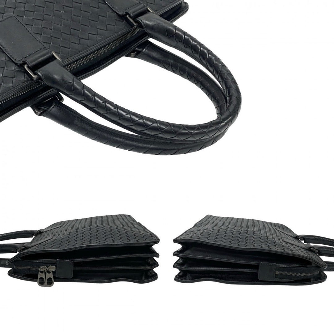 BOTTEGAVENETA Business bag leather black