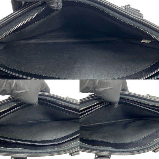 BOTTEGAVENETA Business bag leather black