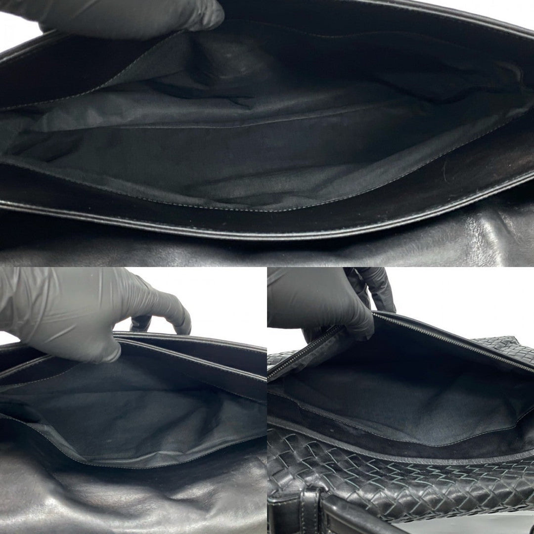 BOTTEGAVENETA Business bag leather black